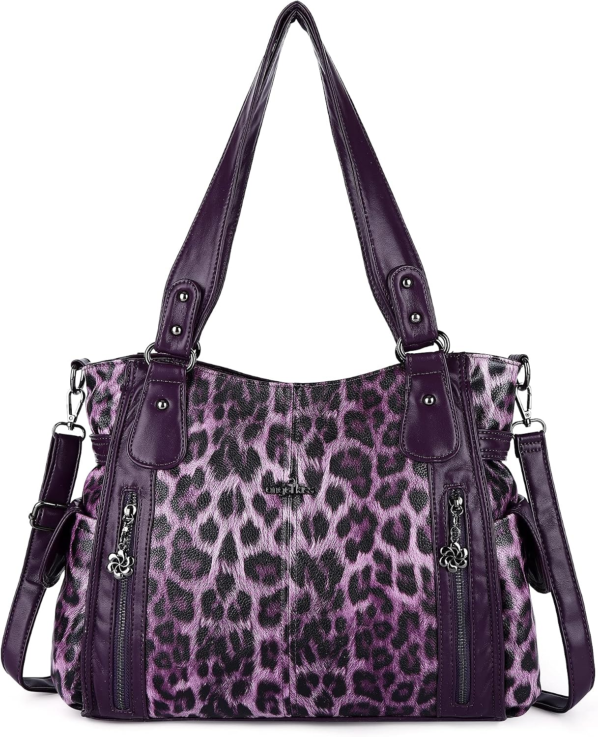 Top-Handle PU Hobo Tote — Roomy Casual Shoulder Satchel