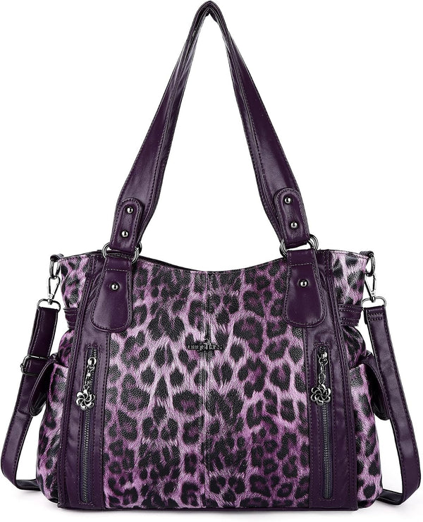Top-Handle PU Hobo Tote — Roomy Casual Shoulder Satchel