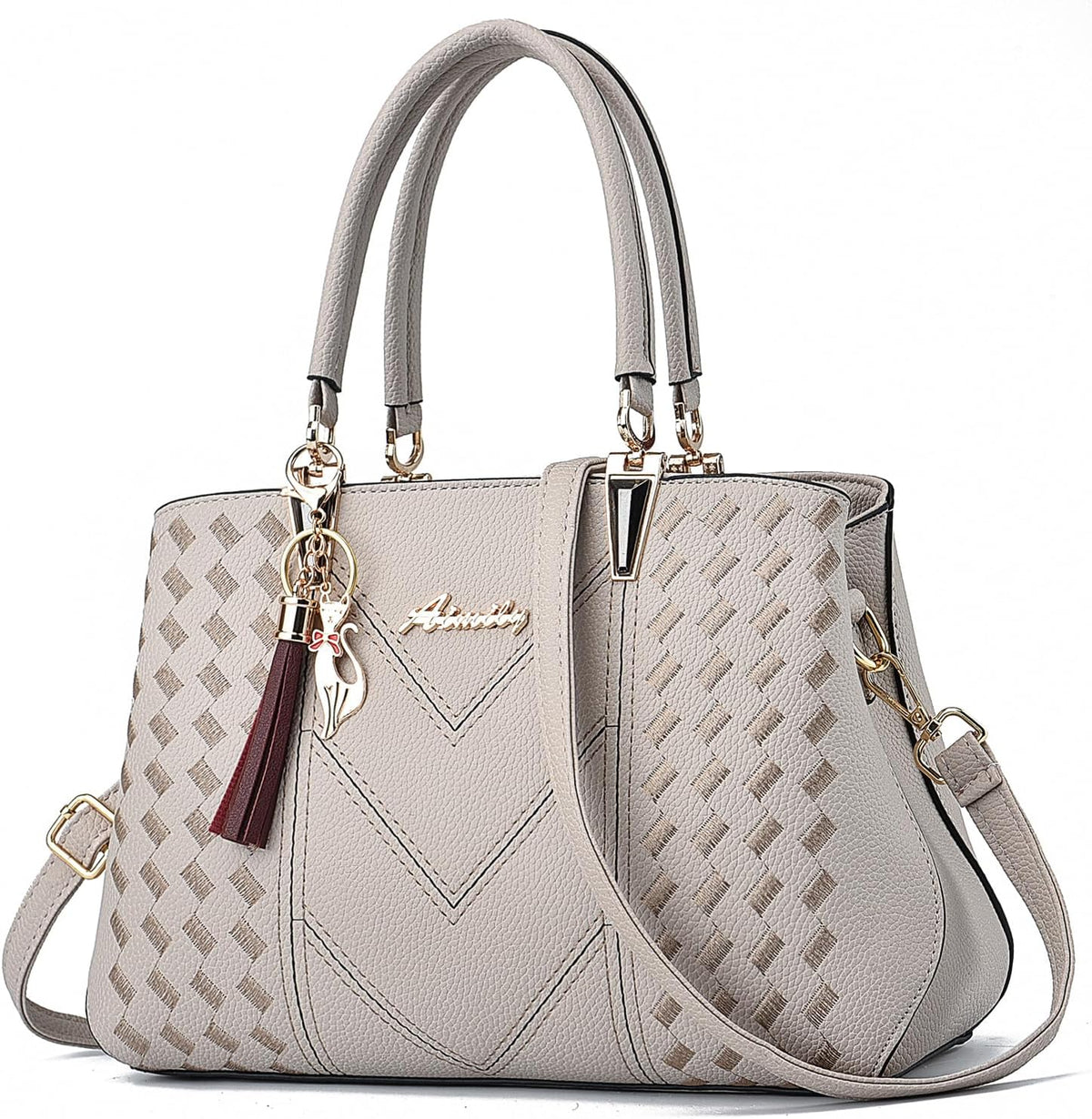 Women's Medium Satchel Tote — Convertible Shoulder & Crossbody Bag