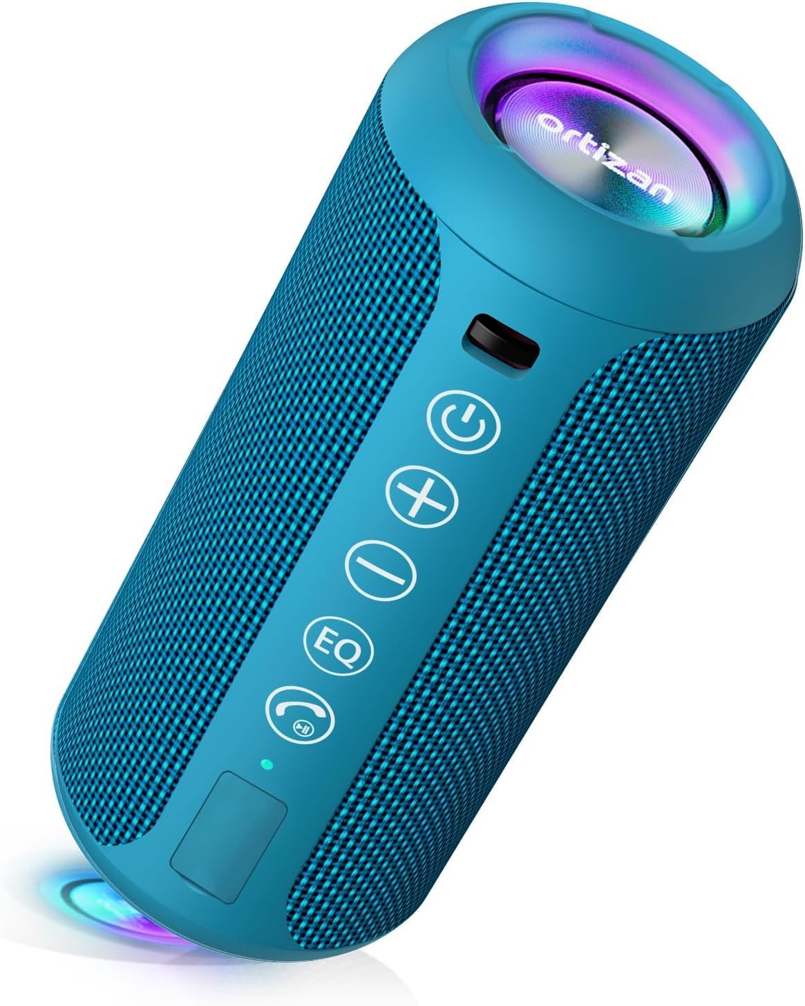 Ortizan 24W Bluetooth Speaker with LED Lights – 30H Battery