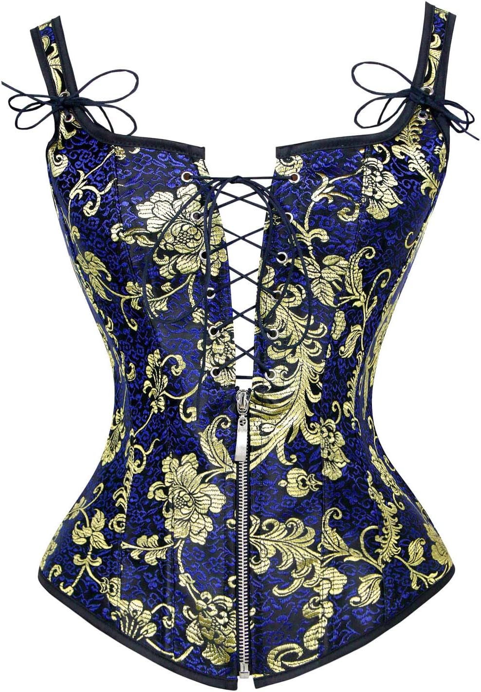 Renaissance Boned Corset with Garters