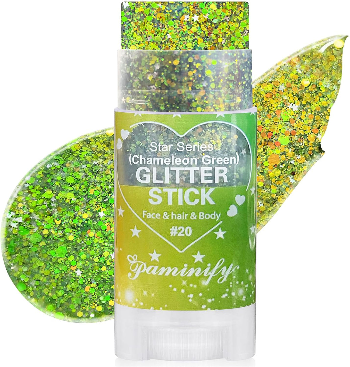 Blue Hair Glitter Stick,Royal Blue Face Glitter Stick,Blue School Spirit Day Accessories,Waterproof Singer Concert Halloween Chunky Sequins Makeup,Cheer Glitter for Football Sports Game Day