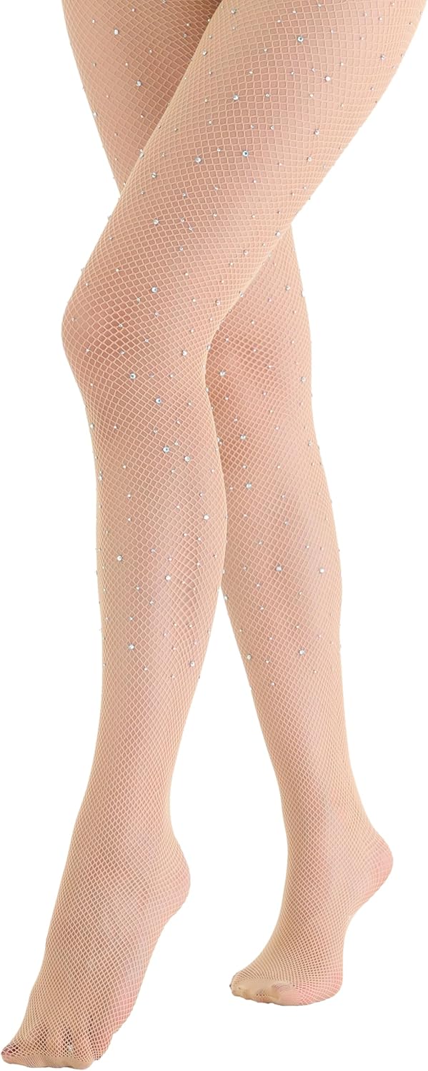 High Waist Fishnet Suspender Stockings