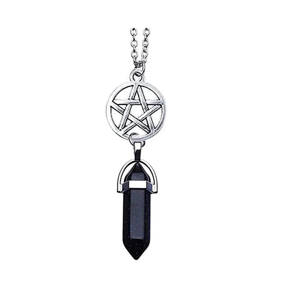 Pentagram Necklace - Wiccan Pendant Jewelry