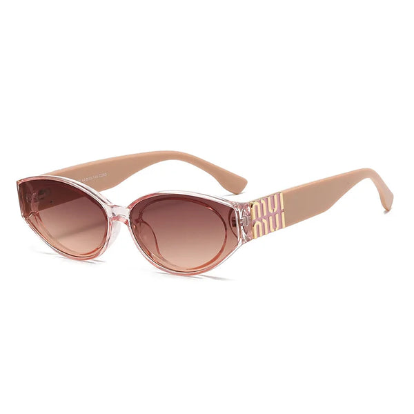 Oval Glamour Unisex Fashion Sunglasses – UV400