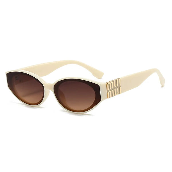 Oval Glamour Unisex Fashion Sunglasses – UV400