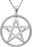 Sterling Silver Pentagram Necklace