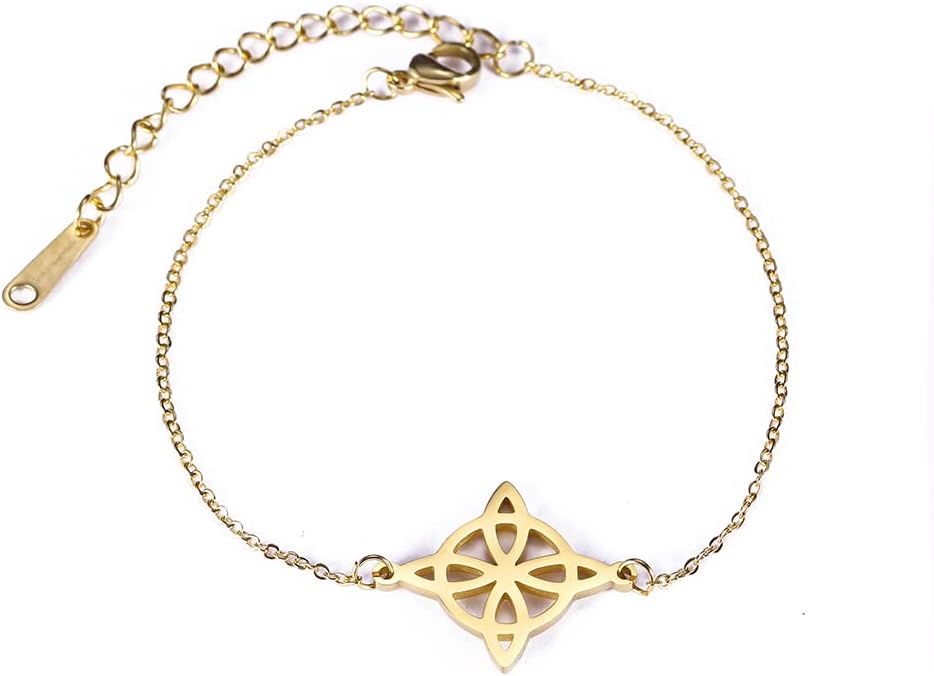 Celtic Witch Knot Necklace - Trinity Symbol