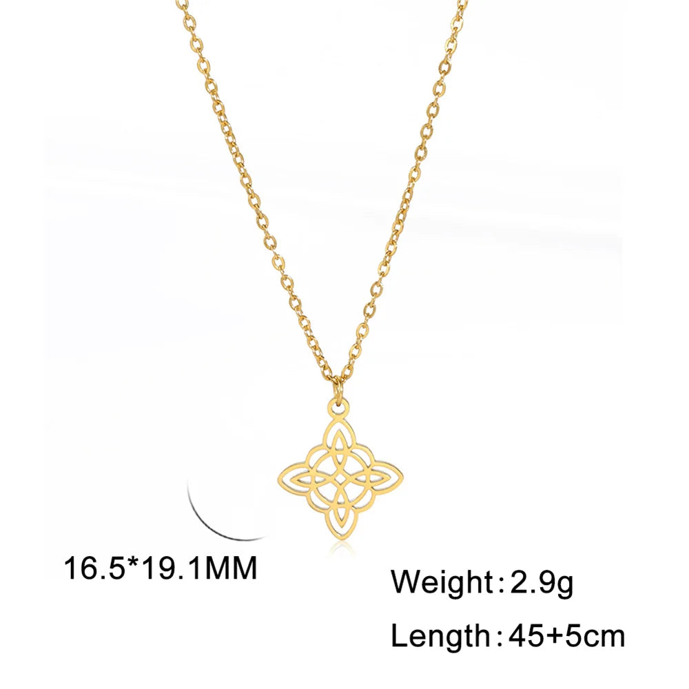 Spiritual Symbol Necklace - Wiccan Jewelry
