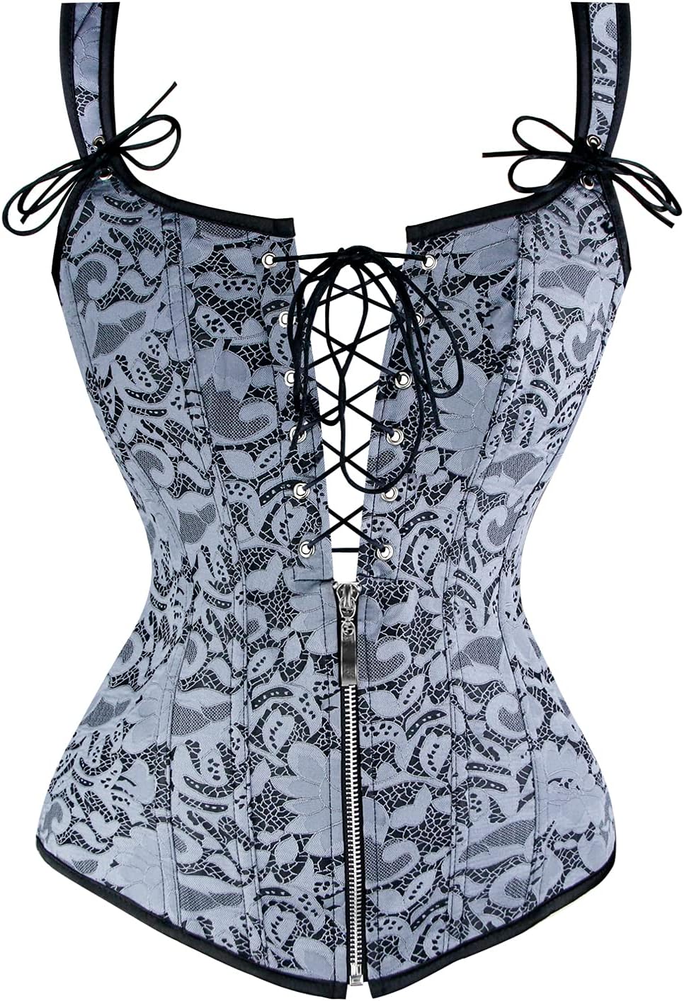 Renaissance Boned Corset with Garters