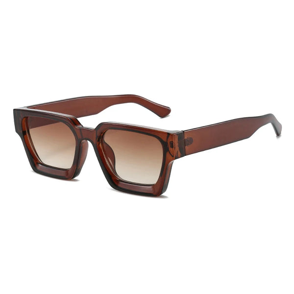 Retro Square Tinted Sunglasses – UV400