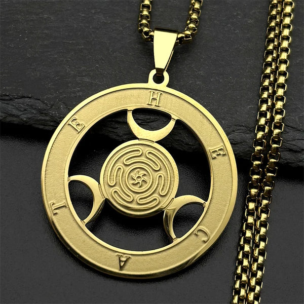 Moon Phase Necklace - Lunar Cycle Jewelry