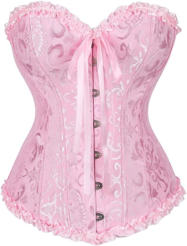 Lace Push-Up Bustier Shapewear Bodysuit