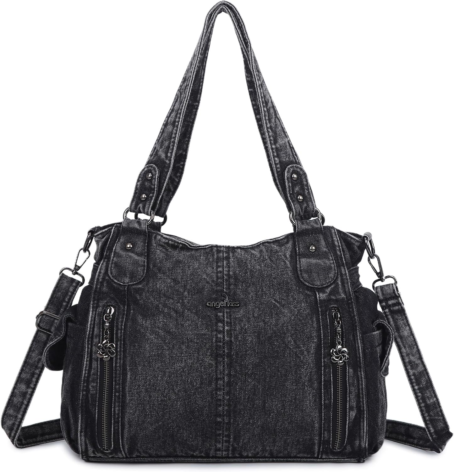 Top-Handle PU Hobo Tote — Roomy Casual Shoulder Satchel Secondary image