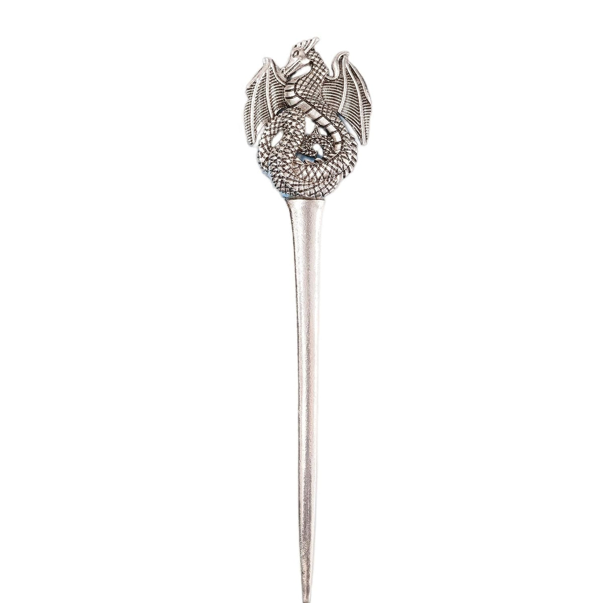 Twist Hand Forged Styling Pins Black Wicca Witch Hair Slide Renaissance Festival Hair Acceossories for Women Hair Stick