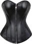 Gothic Faux Leather Steampunk Corset