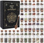 45-Bottle Dried Herbs Kit for Witchcraft, Wicca Altar and Magic Spells
