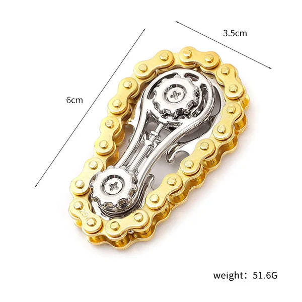 Metal Chain Sprocket Fidget Spinner – EDC Gyro