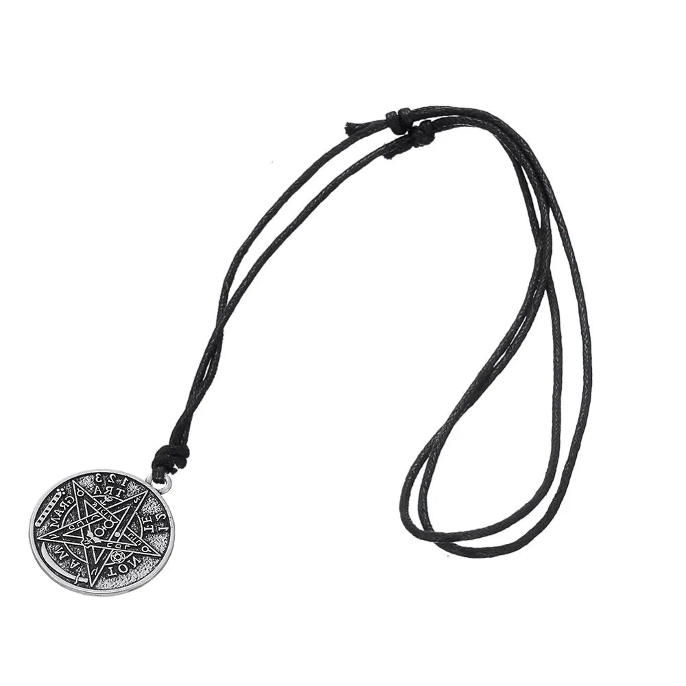 Pentagram Necklace - Wiccan Pendant Jewelry