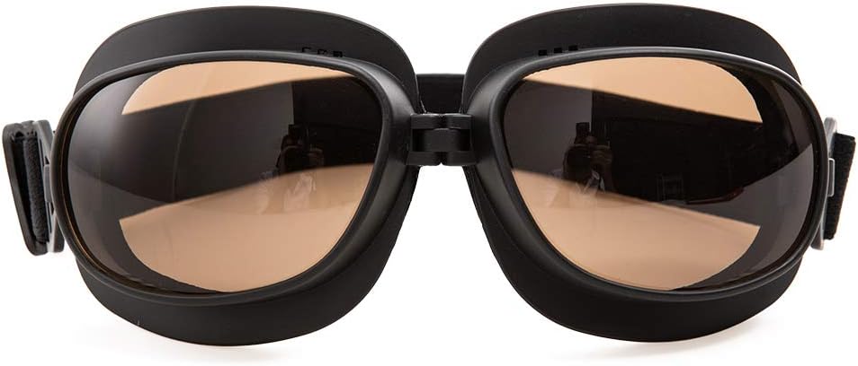 Vintage Pilot Aviator Steampunk Motorcycle Goggles