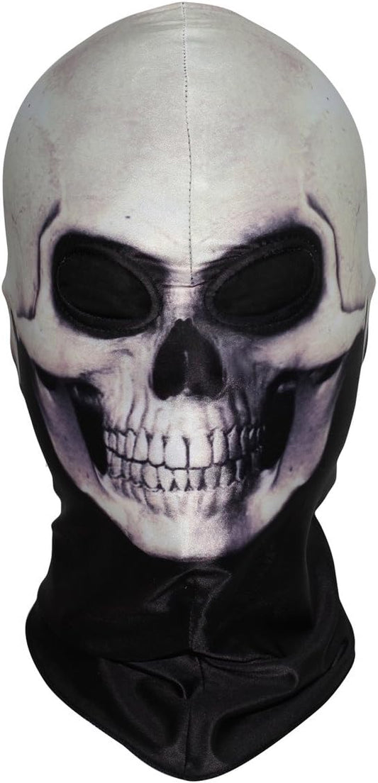 WTACTFUL 3D Scary Skeleton Mask Skull Mask Grim Reaper Mask for Halloween