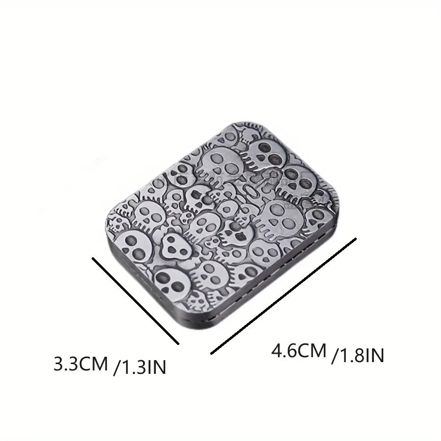 Metal Poker Card Fidget Slider – Haptic Coin Toy
