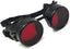 Sleek Industrial Victorian Steampunk Rave Goggles