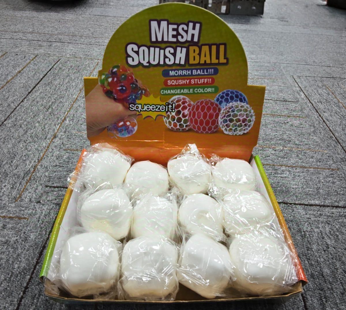 Squishy Tofu Stress Balls – Sensory Relief Pack