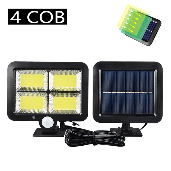 Outdoor Motion Sensor Solar LED Light Waterproof Emergency Street Garden Porch LED Lightin