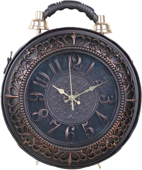 PVC Clock-Shaped Crossbody Handbag