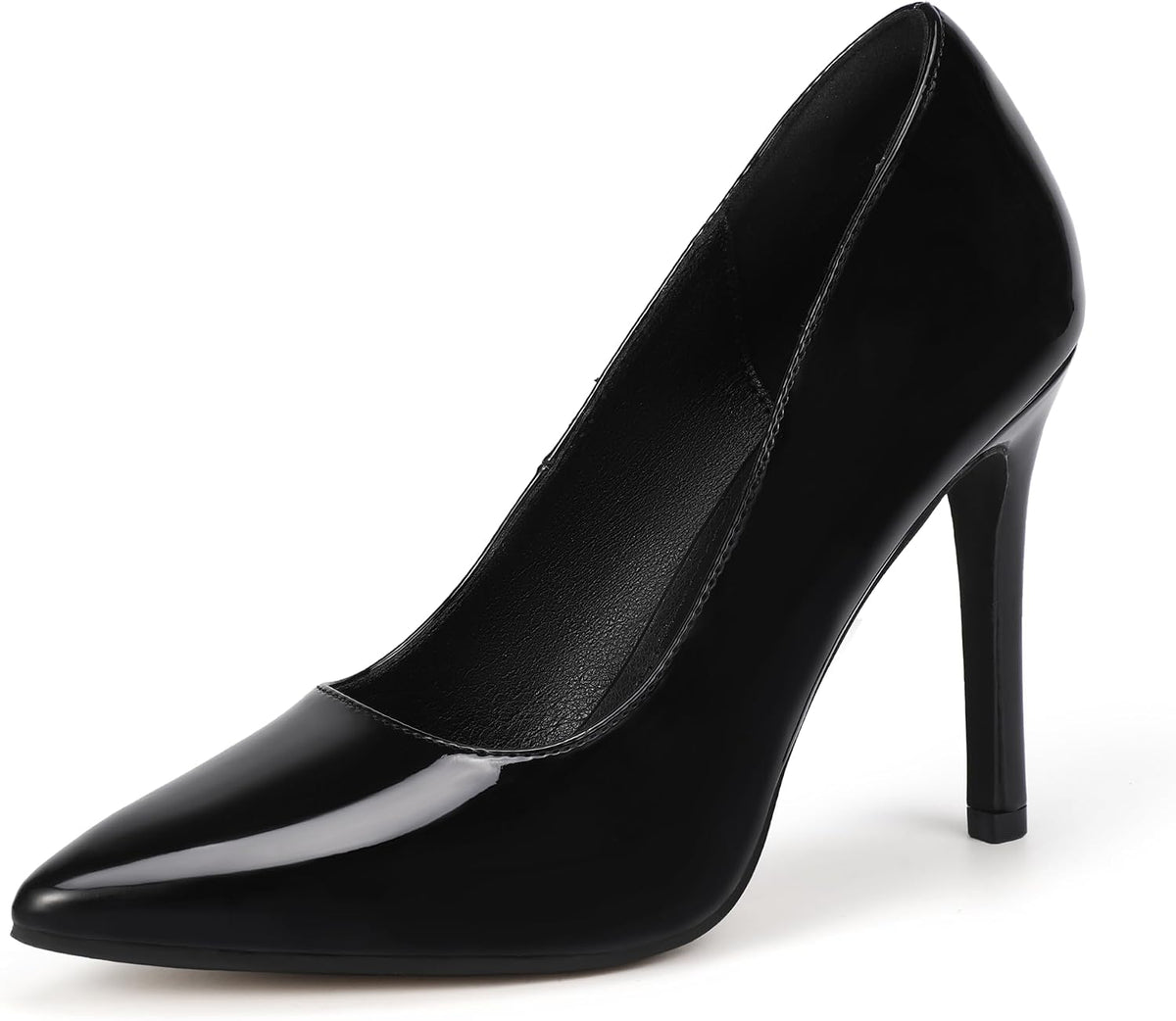 IDIFU Women High Heels Closed Pointed Toe Stiletto Pumps Shoes