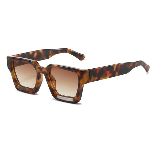 Retro Square Tinted Sunglasses – UV400