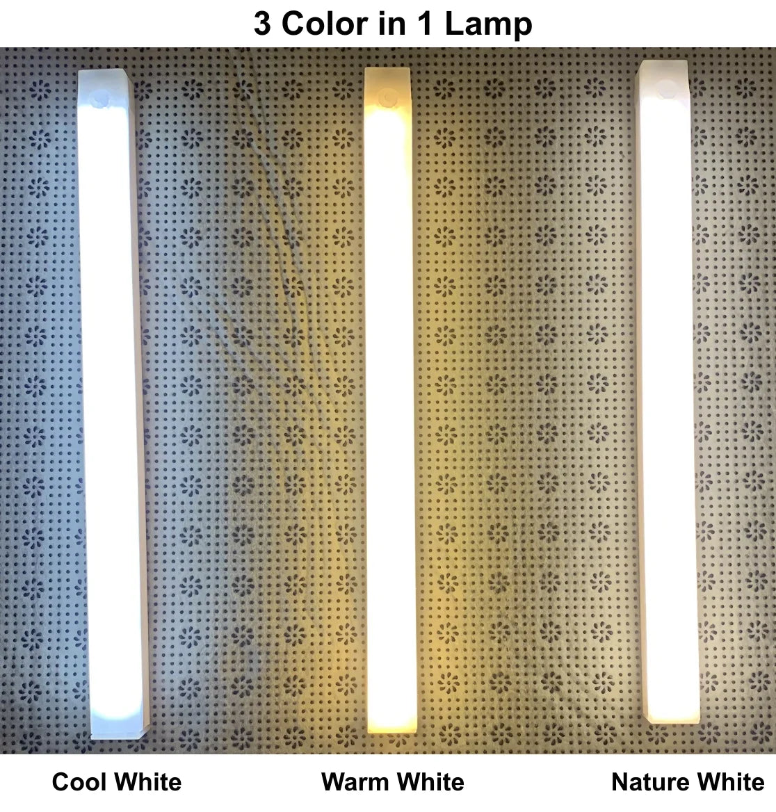Aithea PIR Motion Sensor LED Cabinet LED Light Wireless Portable Detector Lamp for Hallway