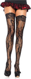 Lace Top Thigh-High Stockings