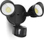 Ume LED Security LED Light for Outside, Garage, Yard (black)