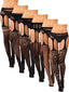 Fishnet Thigh-High Stockings – 6 Pairs Plus Size