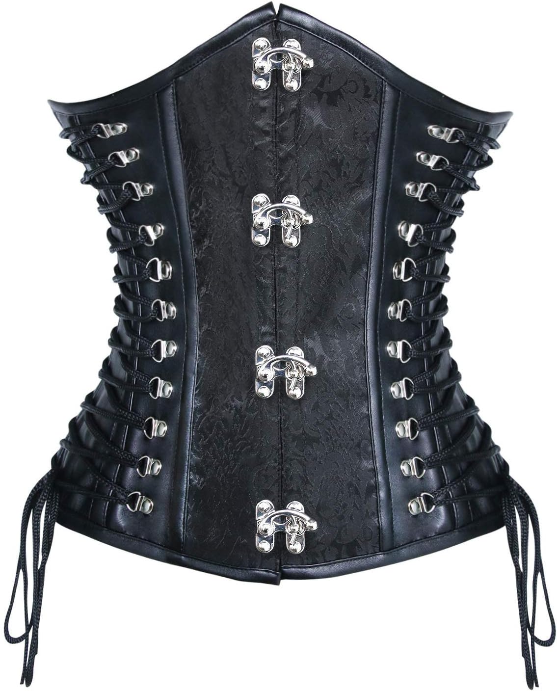 Spiral Steel Boned Steampunk Underbust Corset