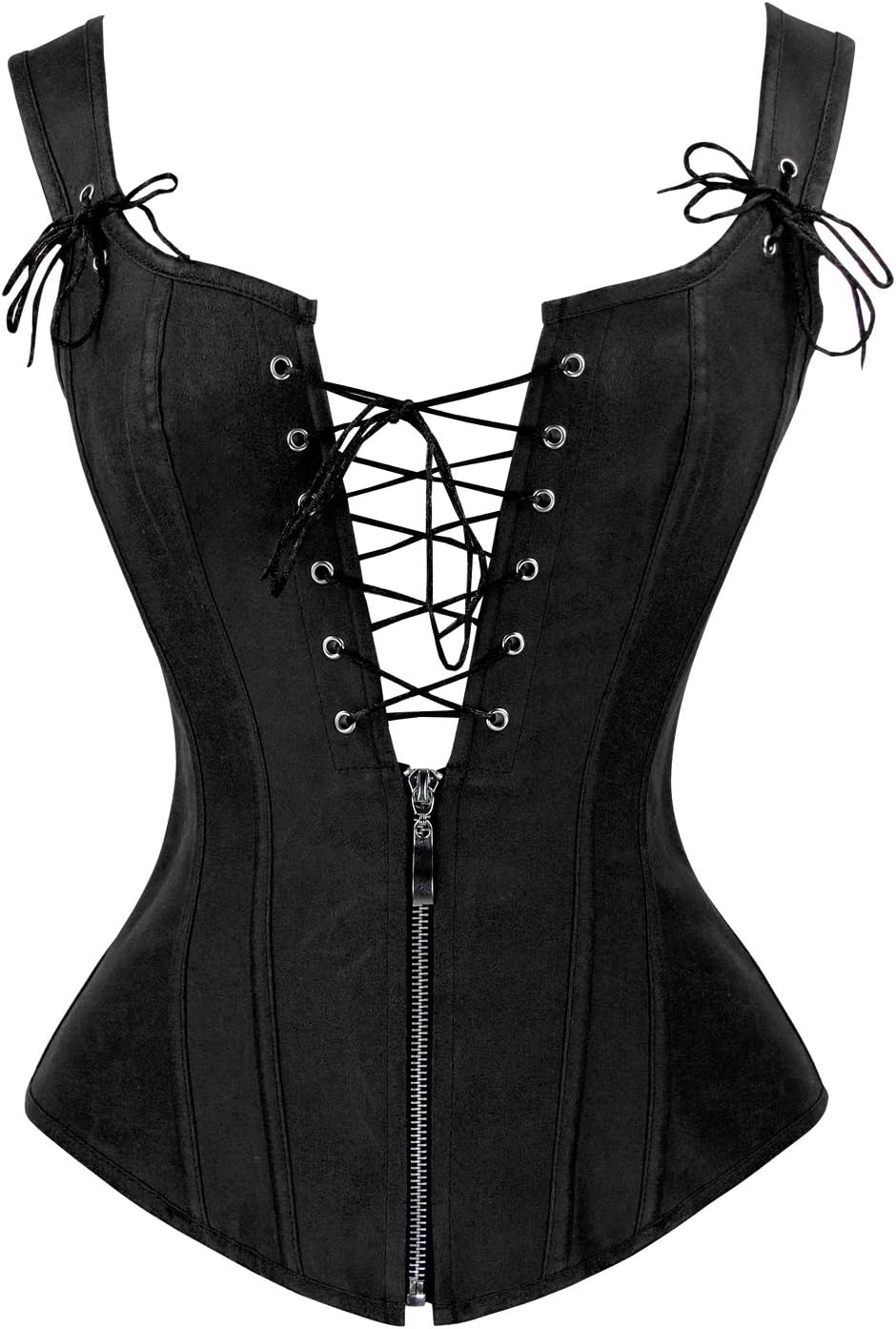 Renaissance Boned Corset with Garters