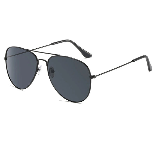 Vintage Red Lens Pilot Aviation Sunglasses