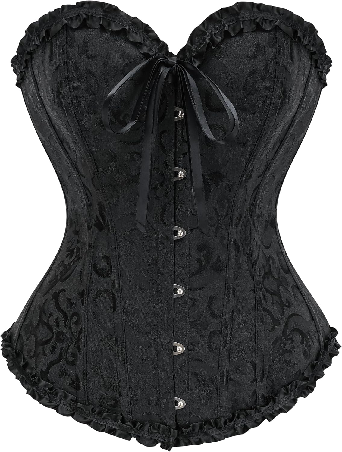 Lace Push-Up Bustier Shapewear Bodysuit