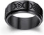 Stainless Steel Pentagram Necklace Triple Moon
