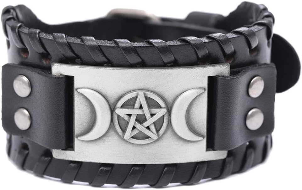 Pentagram Necklace - Wiccan Pendant Jewelry