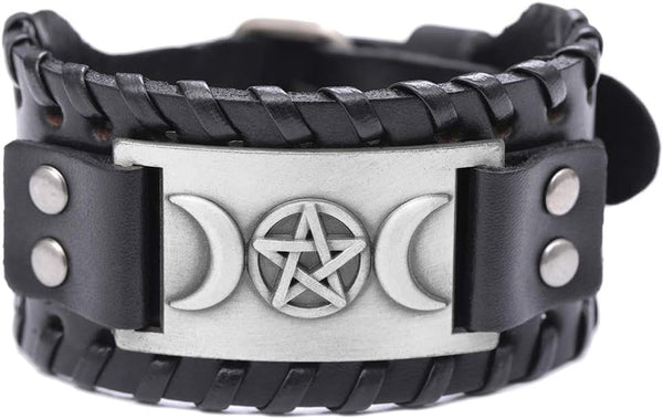 Pentagram Necklace - Wiccan Pendant Jewelry