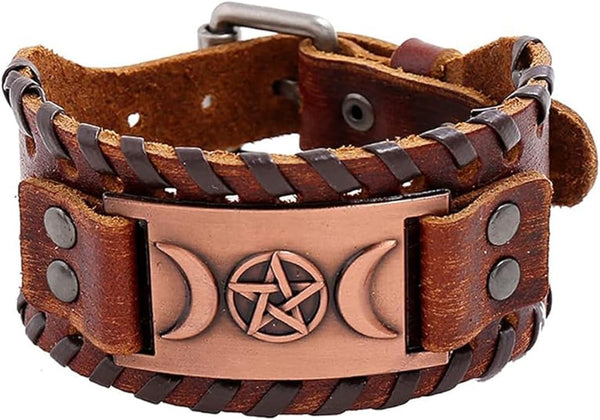 Pentagram Necklace - Wiccan Pendant Jewelry