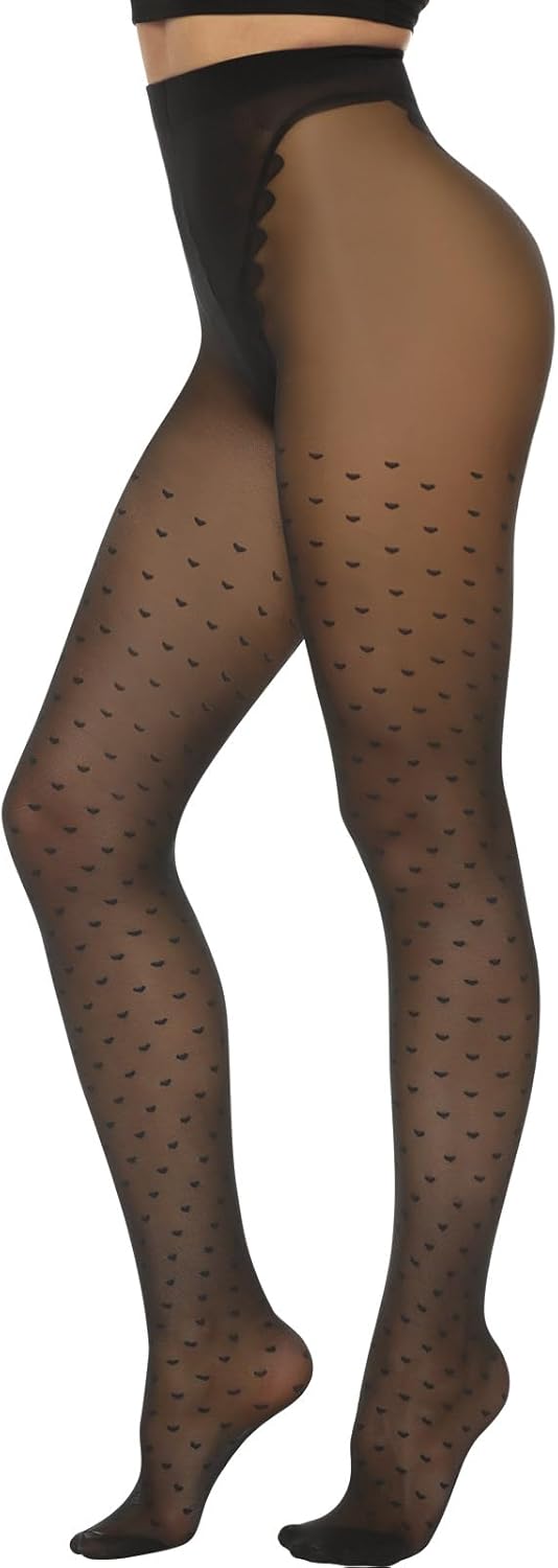 Patterned Sheer Tights – 20 Denier