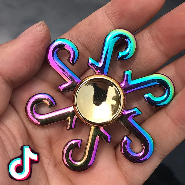 Rainbow Metal EDC Fidget Spinner