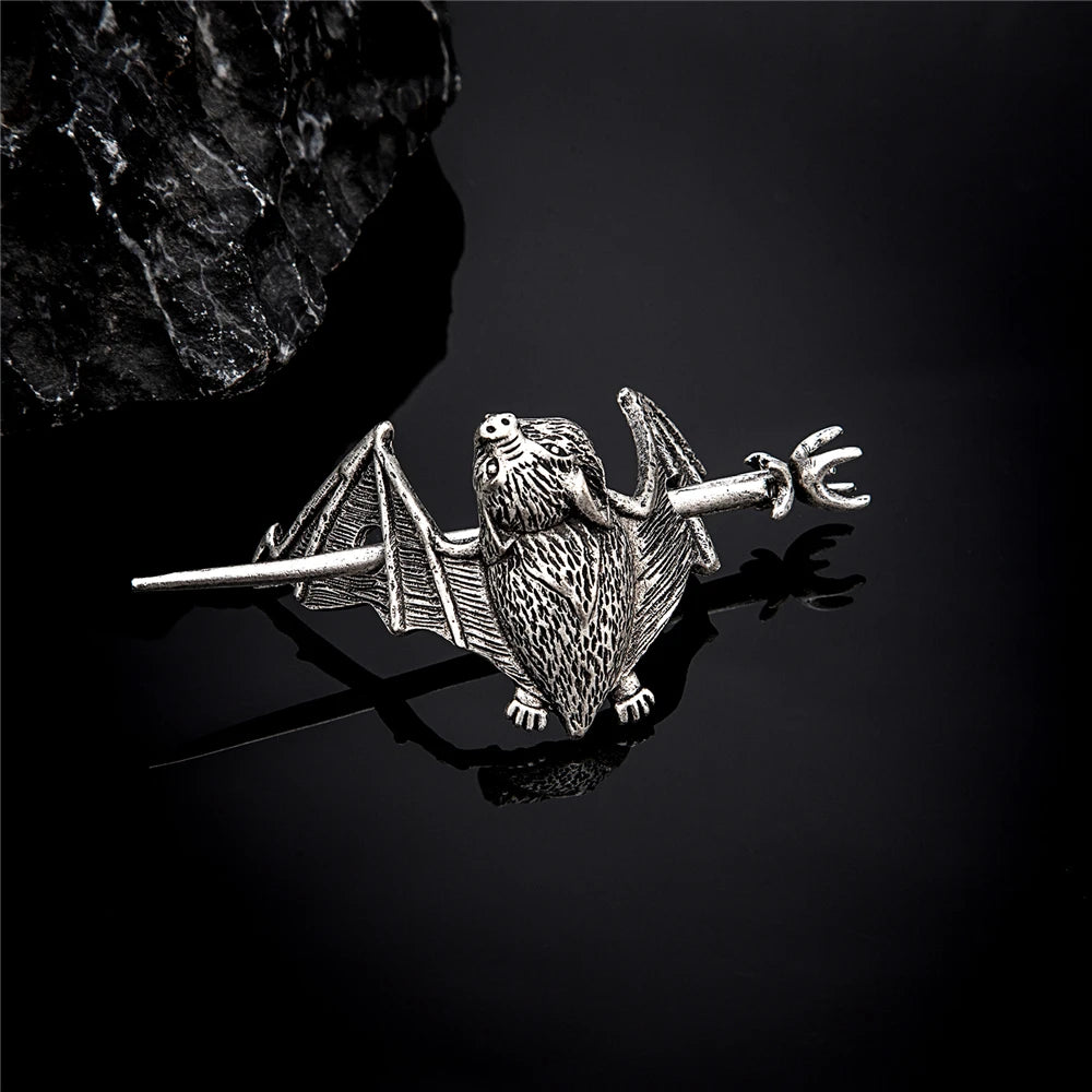 Spiritual Bat Necklace - Wiccan Jewelry