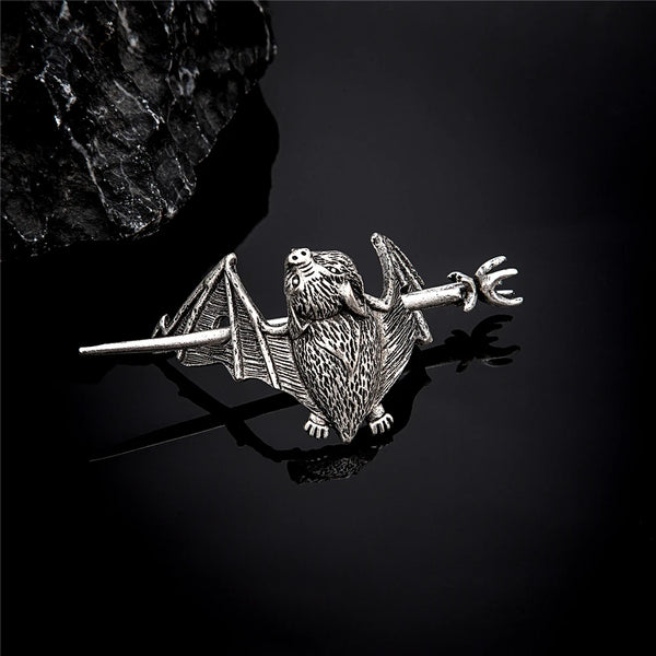 Spiritual Bat Necklace - Wiccan Jewelry