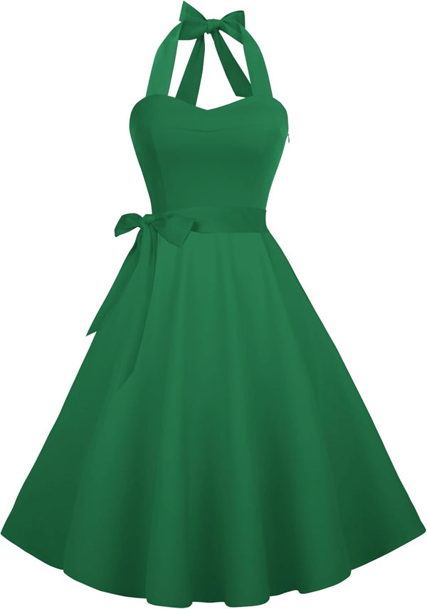 Casual Sundress Halter Cocktail Dresses Spring Dress