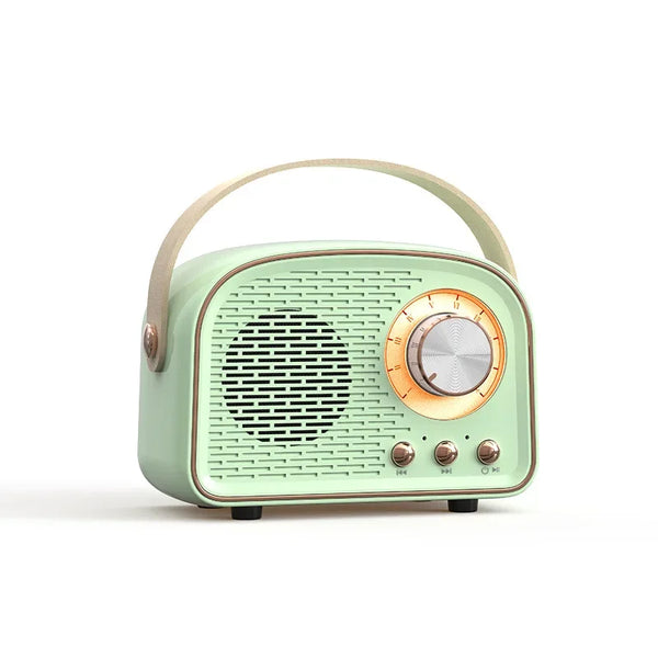 Retro Mini Bluetooth Speaker with FM Radio